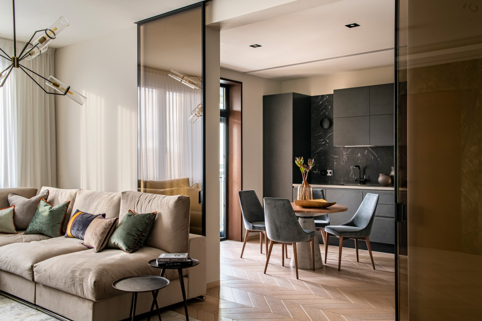 Стилизация квартиры на Ленинском проспекте