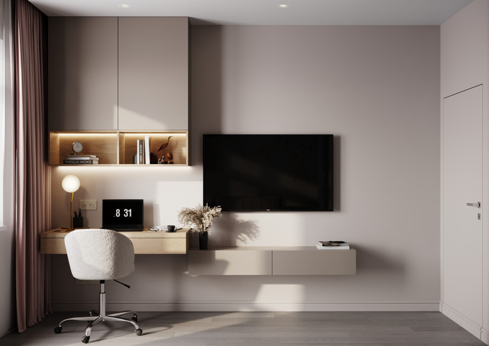 Нежный дизайн для молодой девушки