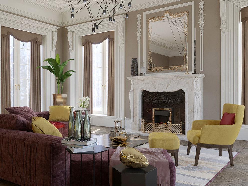 Гостиная в частном доме