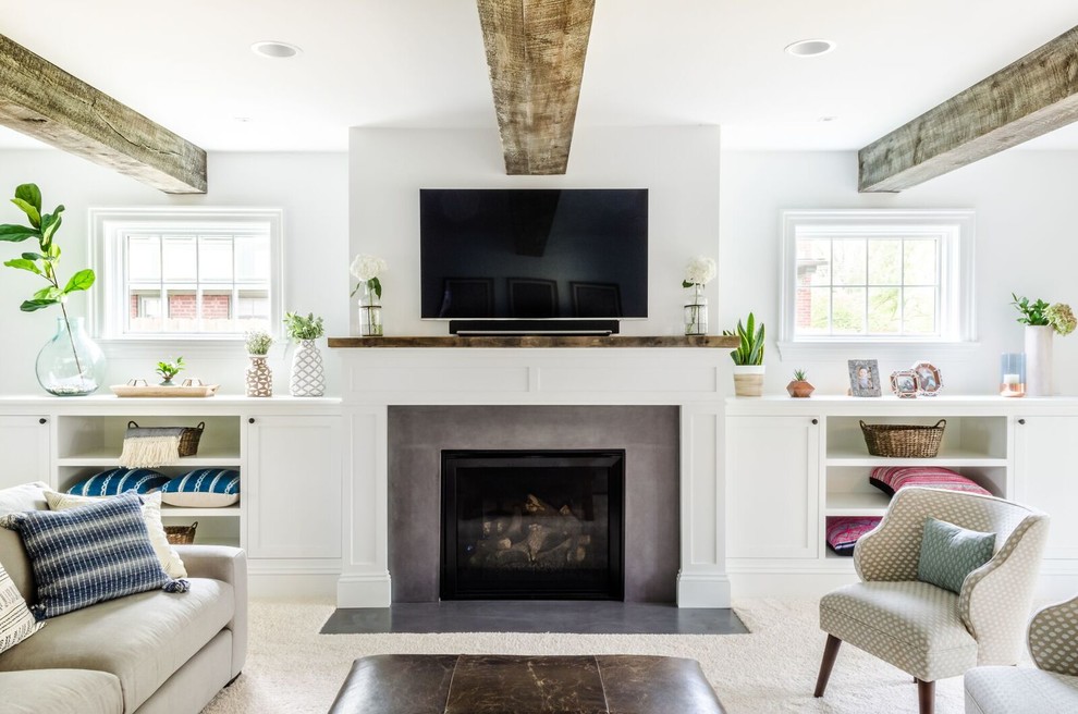 Home design - transitional home design idea in Phoenix