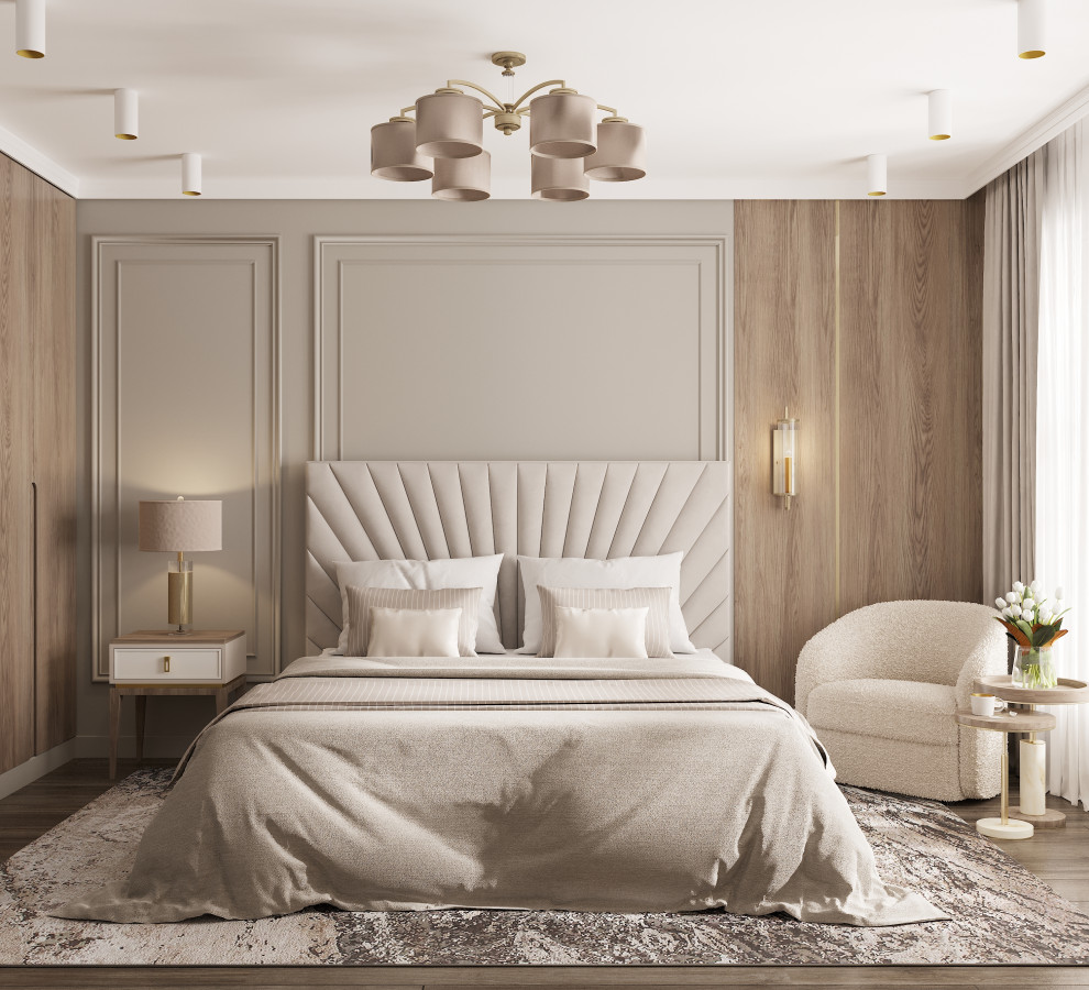 Спальня 19 кв.м  для молодой семьи. ЖК "Ситидом" г. Белгород