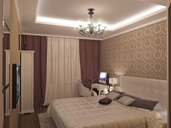 Проект интерьера двухкомнатной квартиры