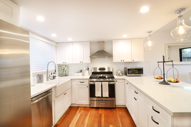 Eastside Costa Mesa Kitchen Remodel Transitional Kitchen