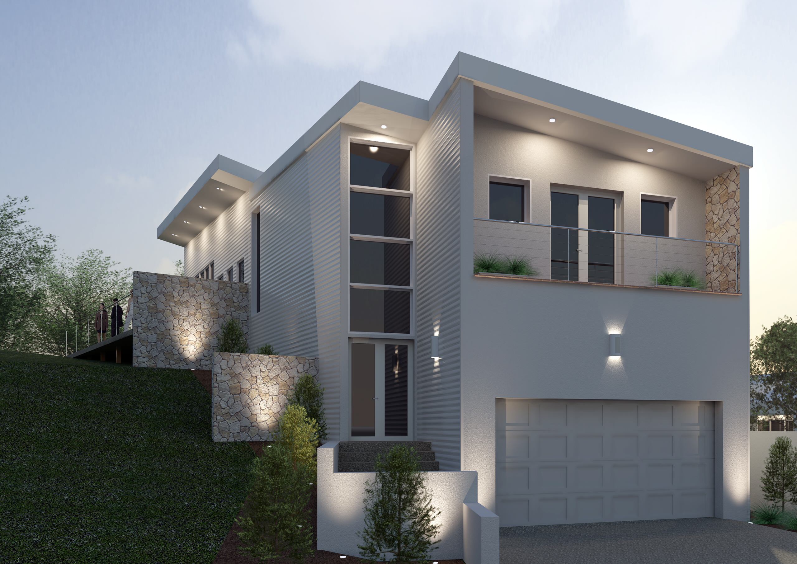 75 Split-Level Exterior Home Ideas You'll Love - January, 2026 | Houzz, image size:2560x1812
