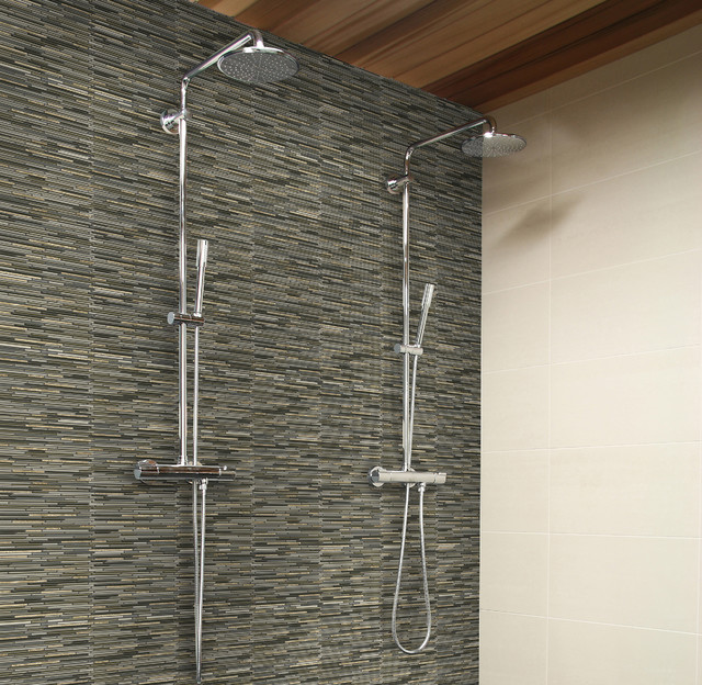 American Olean contemporary-badrum