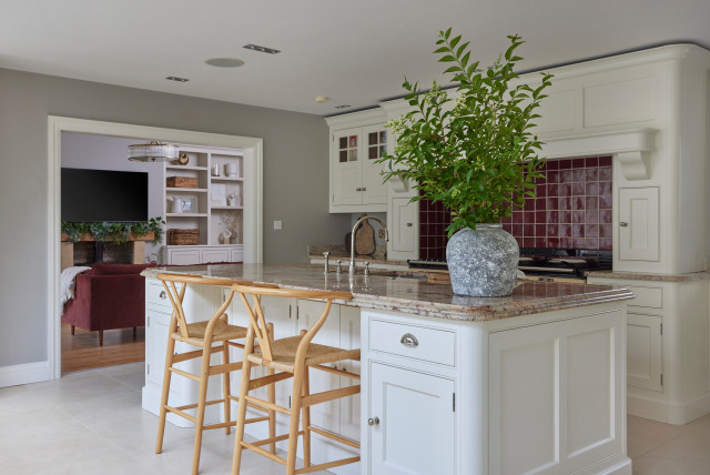 Red Brick Kitchen rustic-kitchen