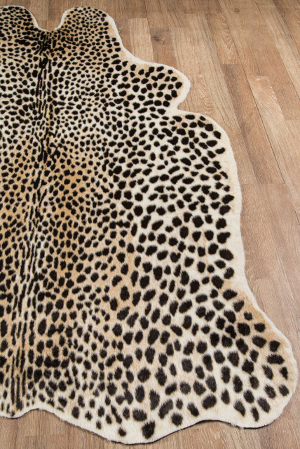 Erin Gates By Momeni Acadia Cheetah Hand Woven Wool Area Rug Cheetah Hand Woven Wool Area Rug