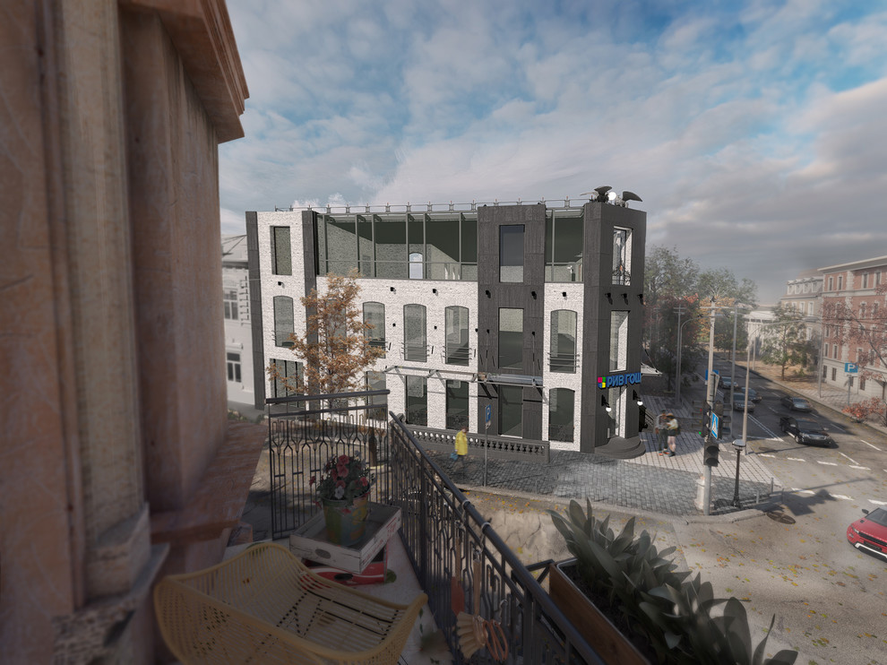 Концептуальный проект реконструкции здания в городе Краснодаре