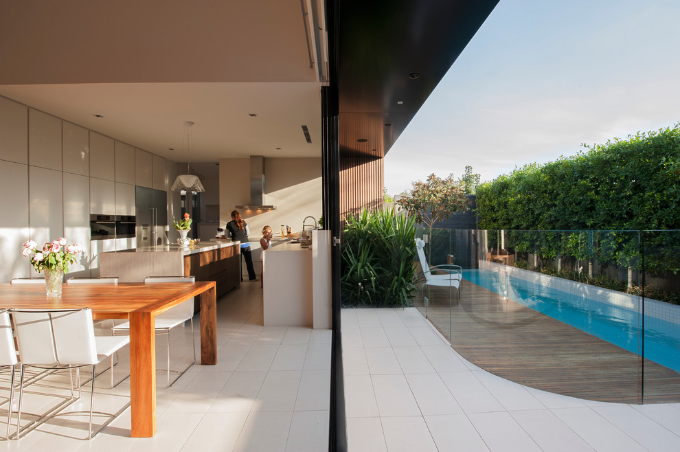 Lambeth Road - Modern - Pool - Melbourne - by Frameless Impressions ...