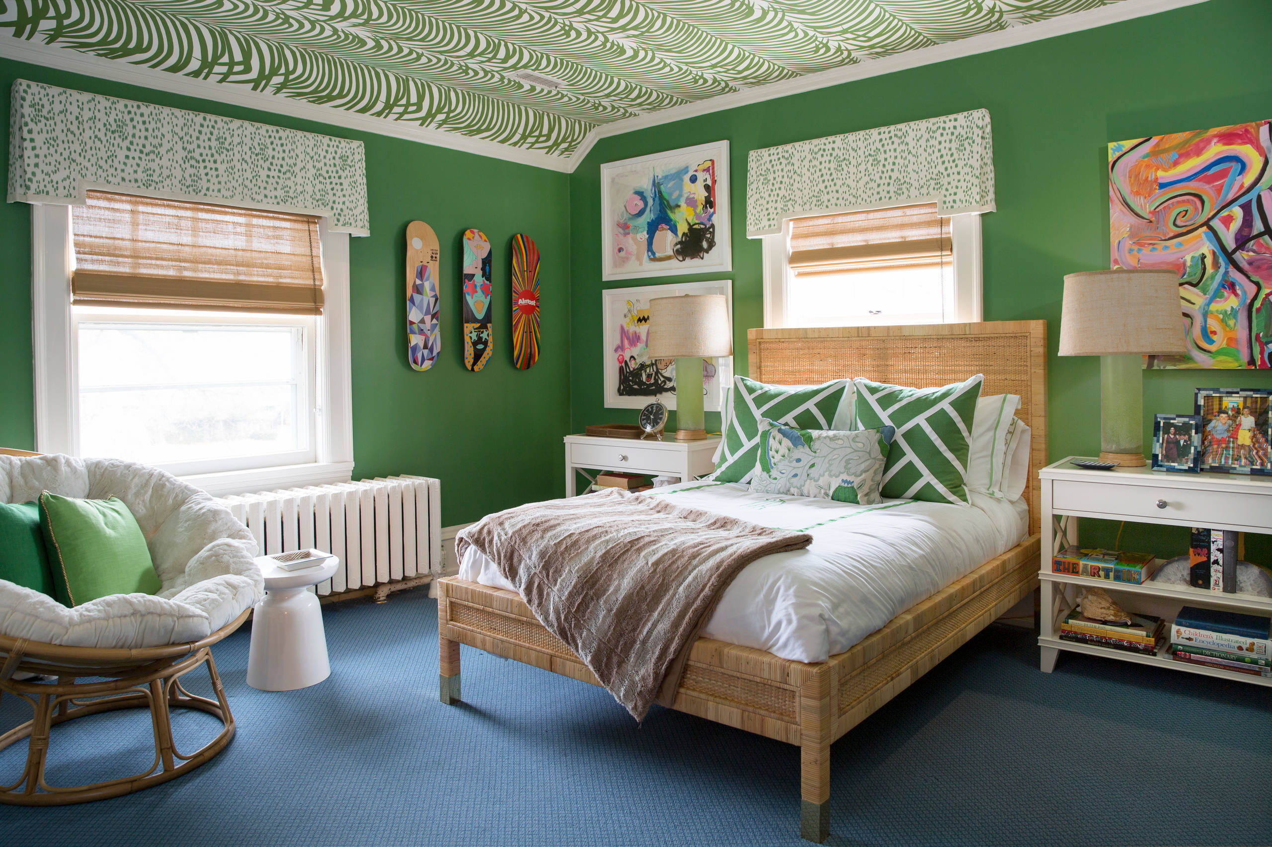 Cool Green Bedrooms For Teenage Girls