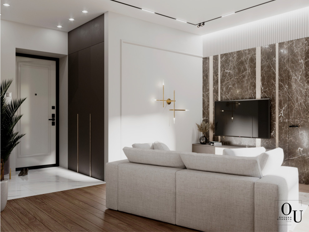 Дизайн 2х-комнатной квартиры ЖК Wellton Towers