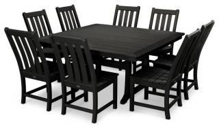 polywood vineyard 9 piece dining set