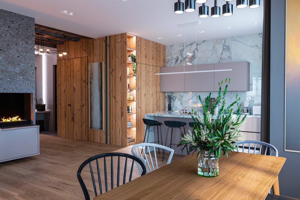 Дизайн интерьера  3-х комнатной квартиры 113 кв.м. - ЖК «LIFE-Ботанический сад»