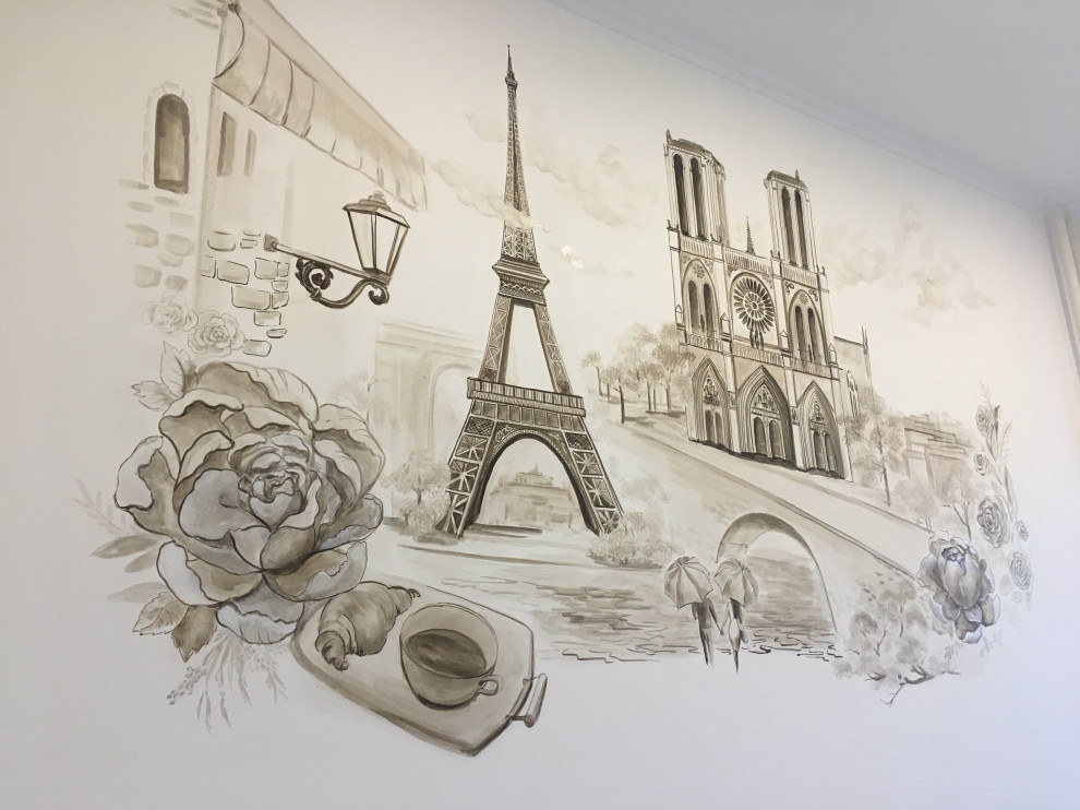 проект росписи стен "Страны"