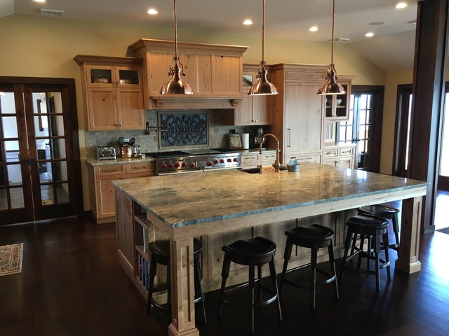Windham Project 1 rustic-kitchen