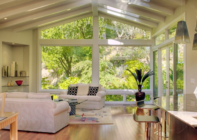 Mt. Tam Redo contemporary-vardagsrum