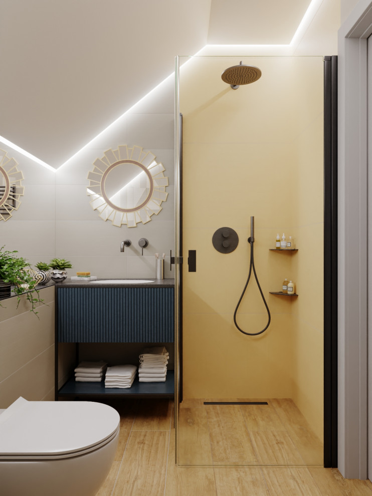 Дизайн-проект санузла с душевой