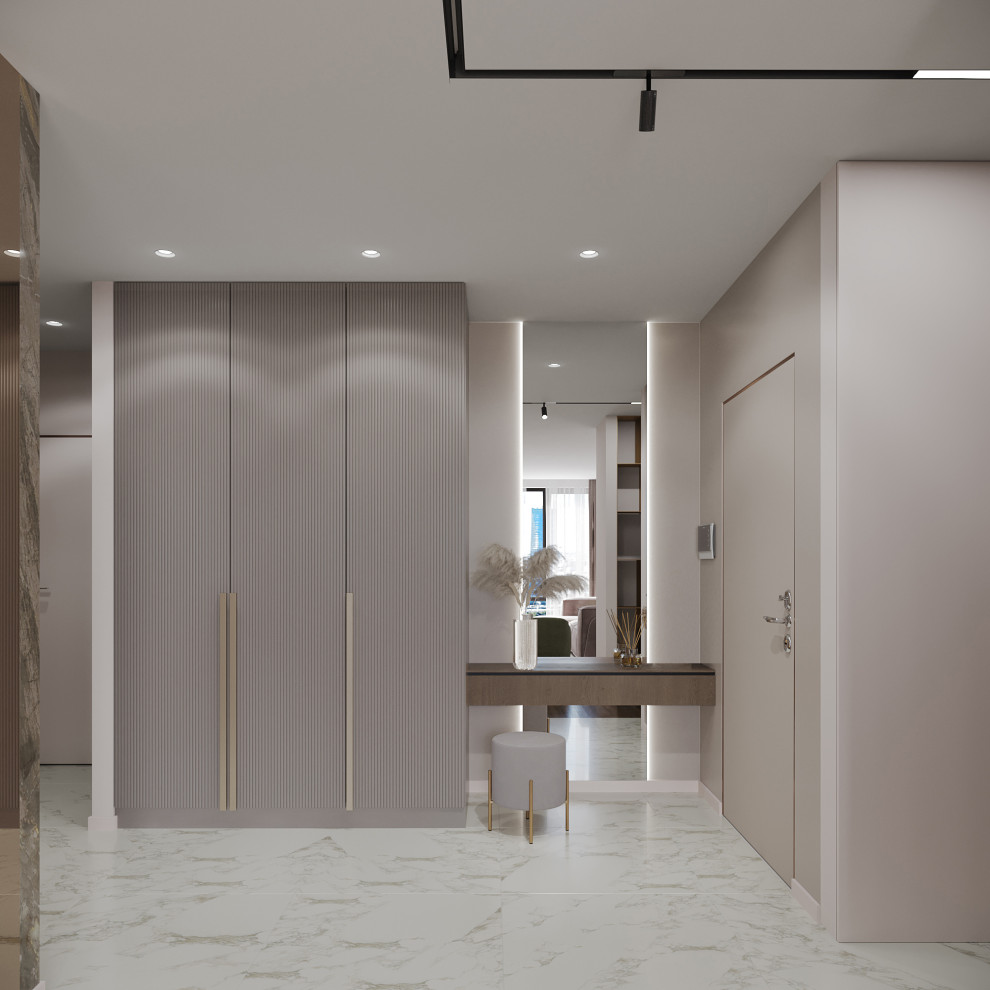 Проект гостиной в ЖК "Фили Сити"