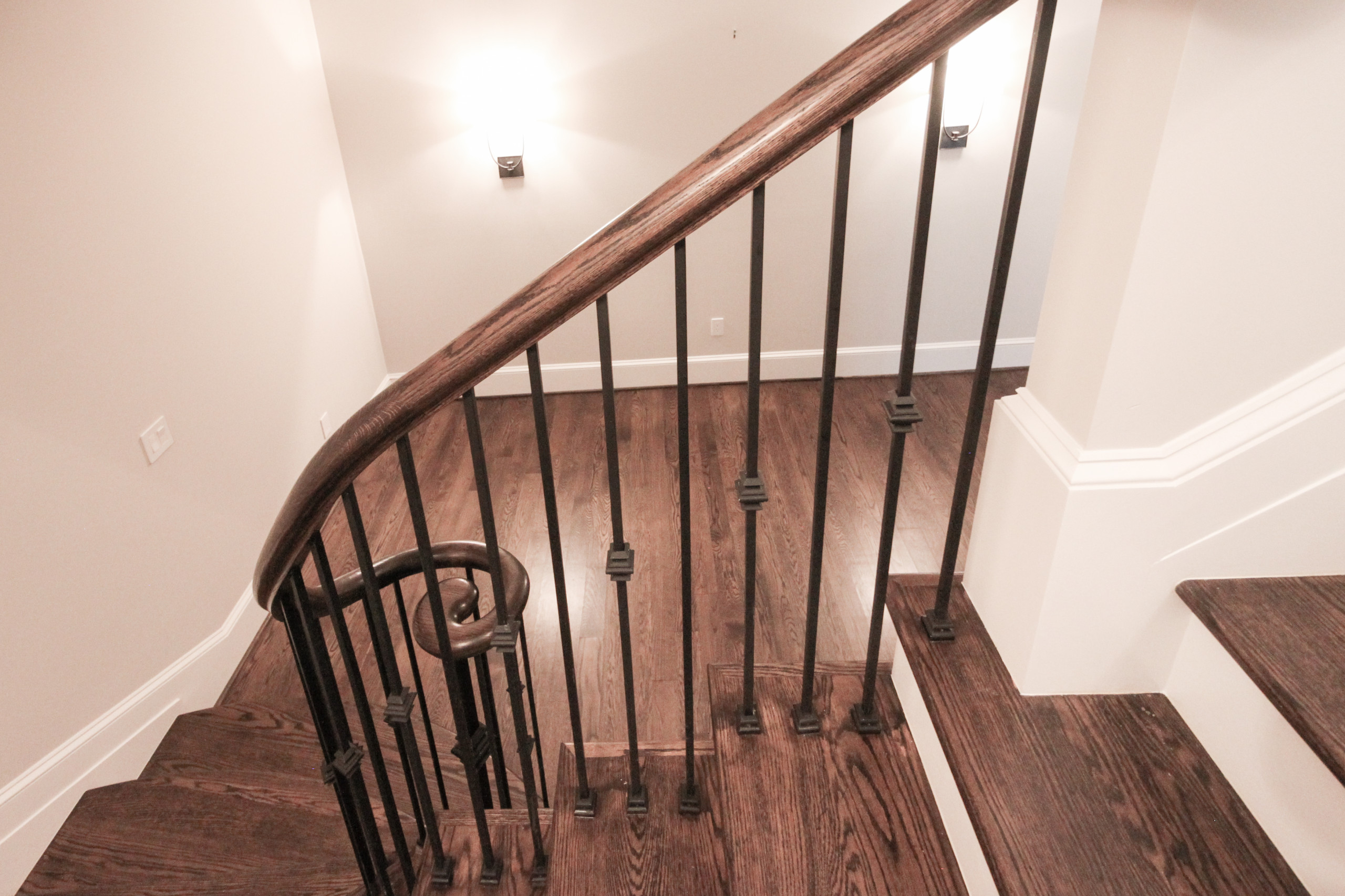 86_ Gorgeous Floating Curved Staircase, McLean VA 22066