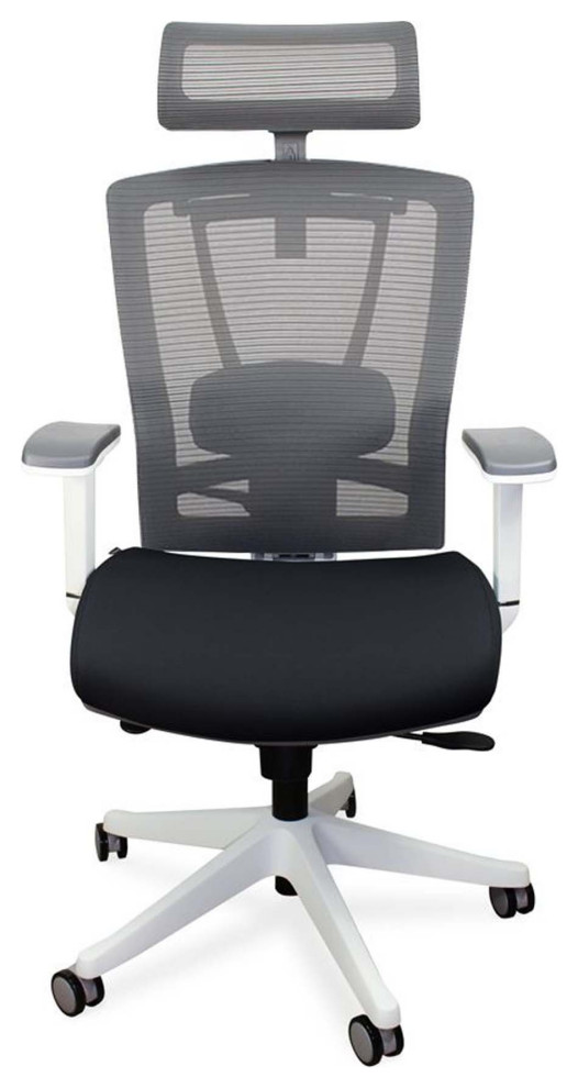 Vifah Autonomous Premium Ergonomic Office Rolling Chair Black and