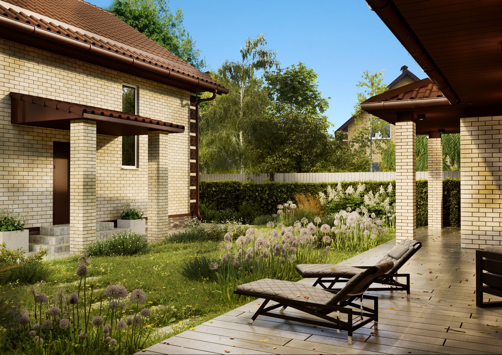 Проект ландшафтного оформления и благоустройства