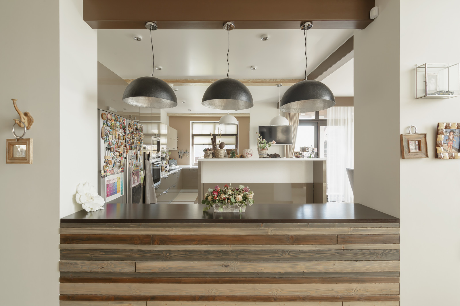 Фотографии реализованного интерьера дома в КП Шишкин лес г. Москва