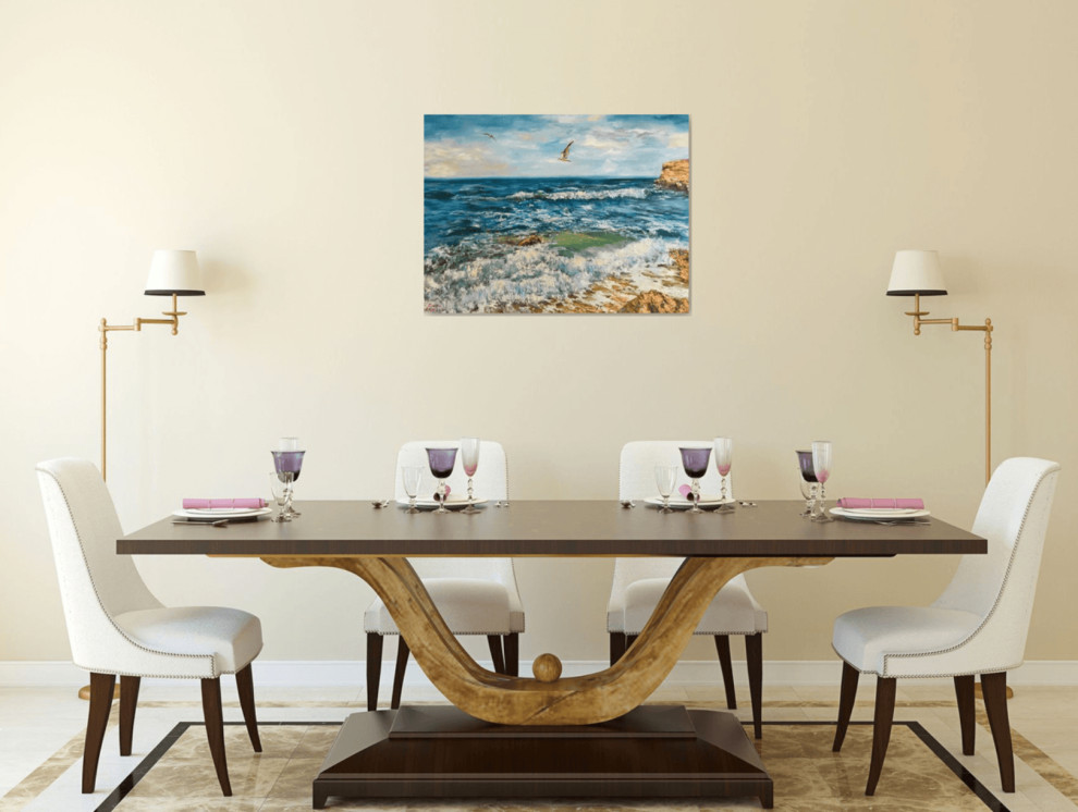 Работы художницы Дианы Маливани - Столовая - Дизайн интерьера (1)