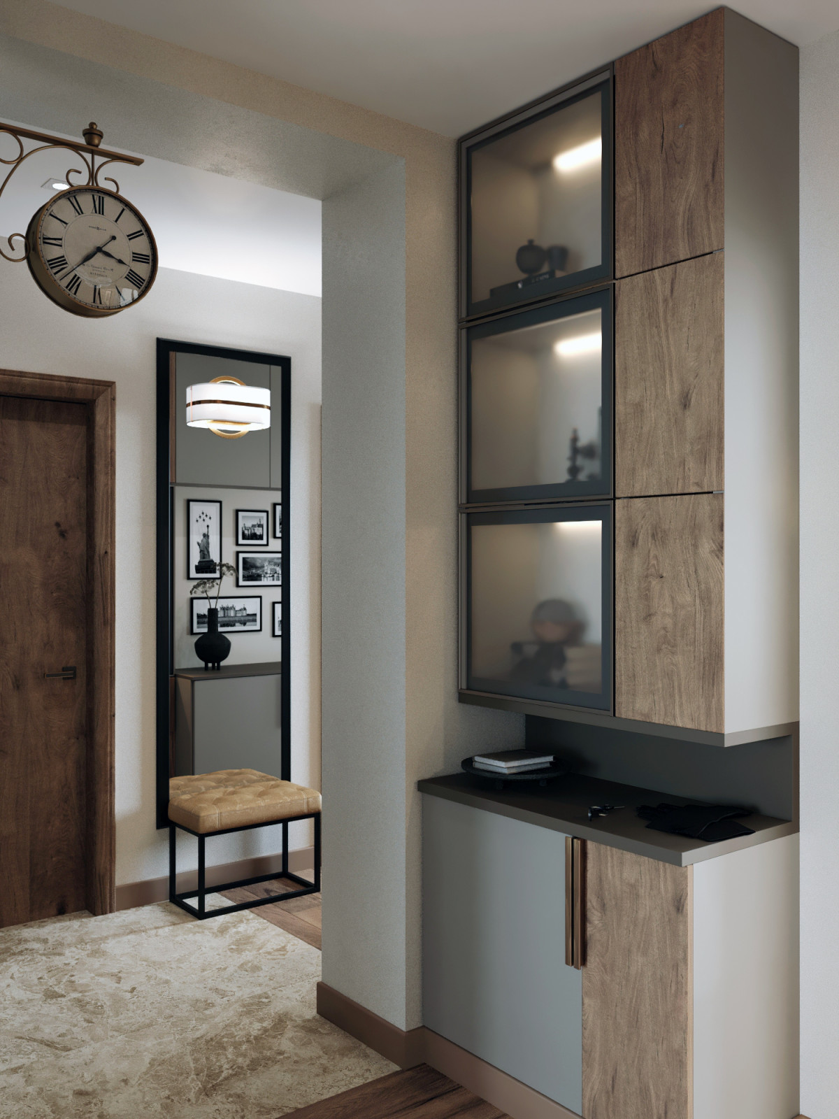 Квартира на Перервинском бульваре (85,25 м2) - СПОНТАННОСТЬ