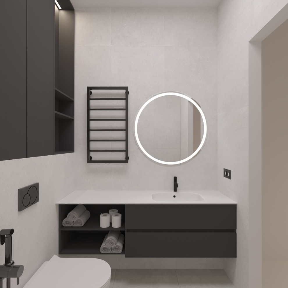 Новосибирск. ЖК Тихомиров. Эскизы + фото с реализации проекта.