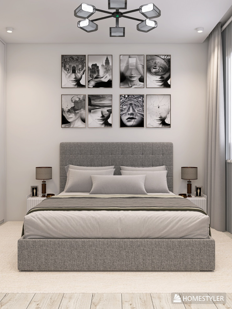 МИНИМАЛИЗМ С СОВРЕМЕННЫМ УЮТОМ 43 кв.м.