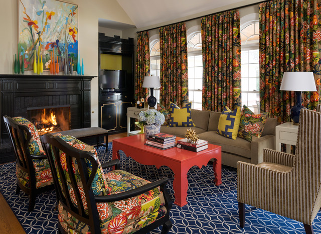 Lloyd Park transitional-living-room