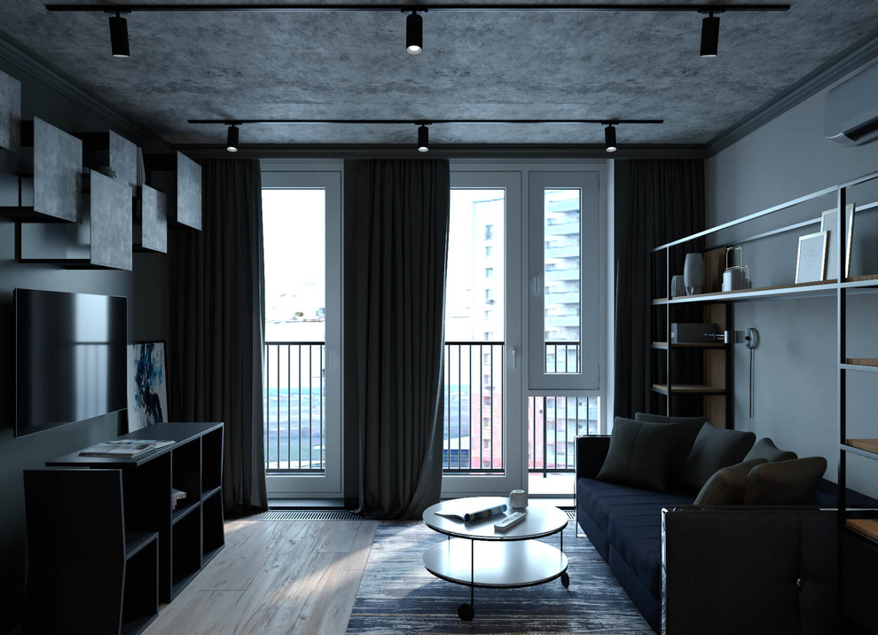 Сила камня "Интерьер в стиле "Лофт"