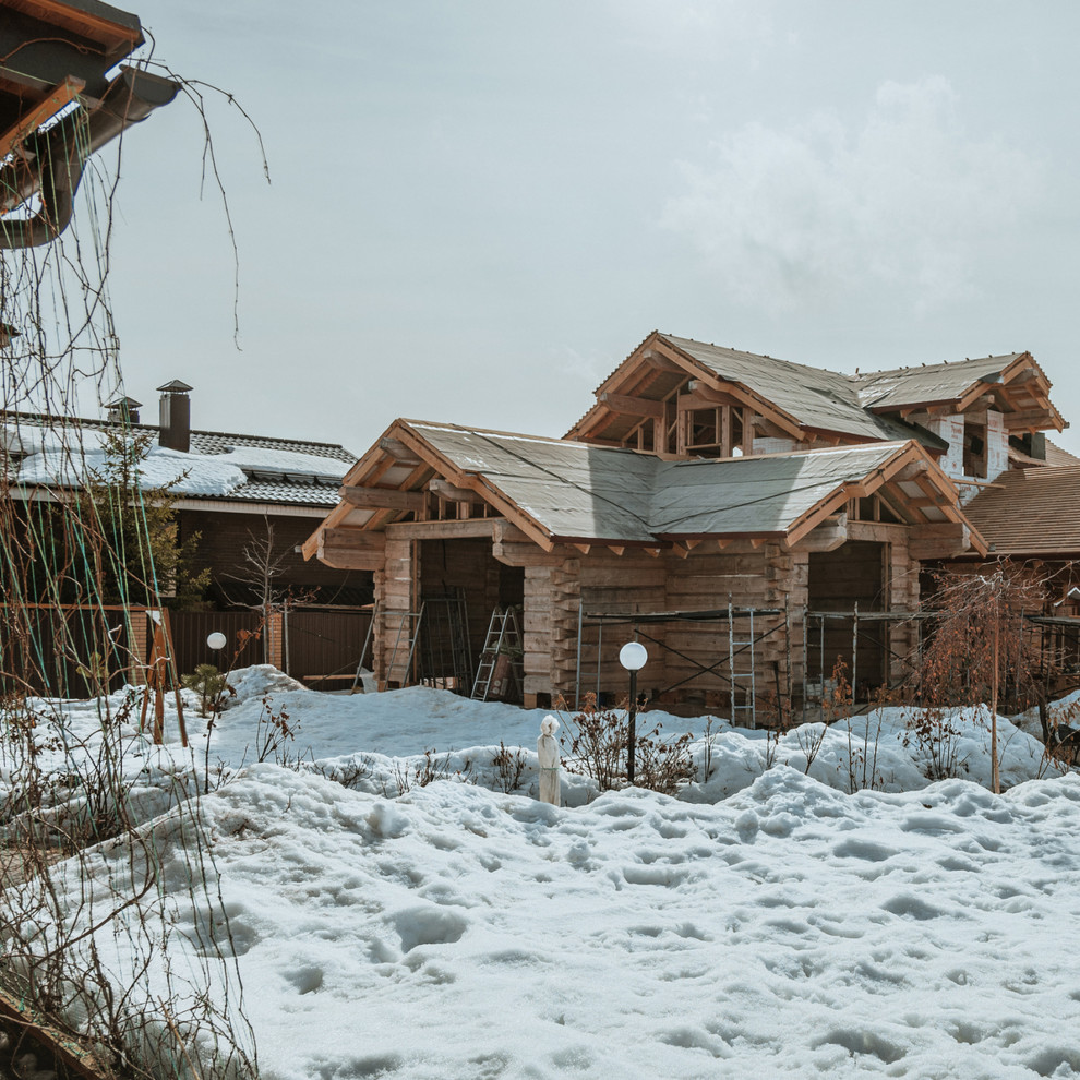 Проект "Веснушка". Гостевой дом и баня.Реализация