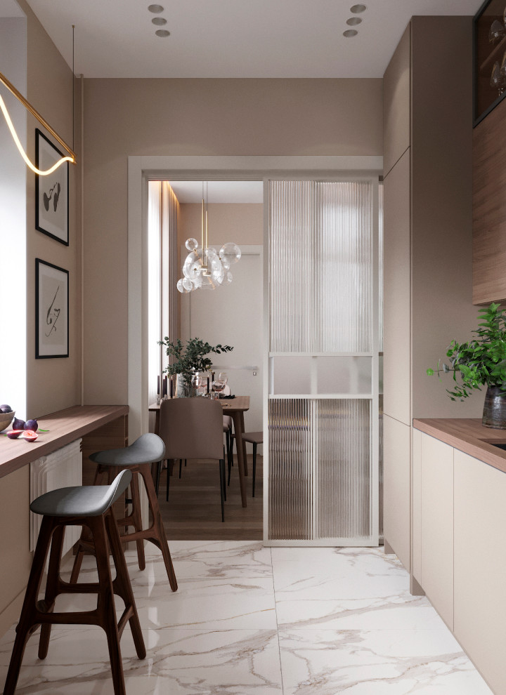 Дизайн трёхкомнатной квартиры 63,3 кв.м