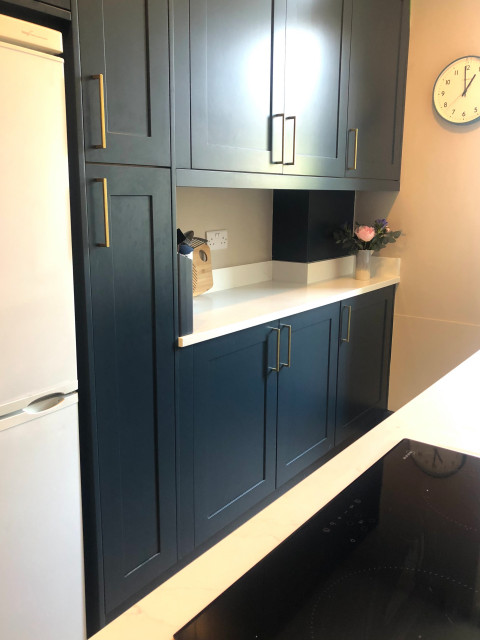 Hartforth Blue Kitchen transitional-kitchen