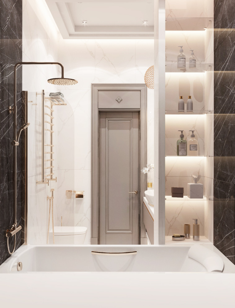 Дизайн-проект 4 комнатной квартиры в Анапе