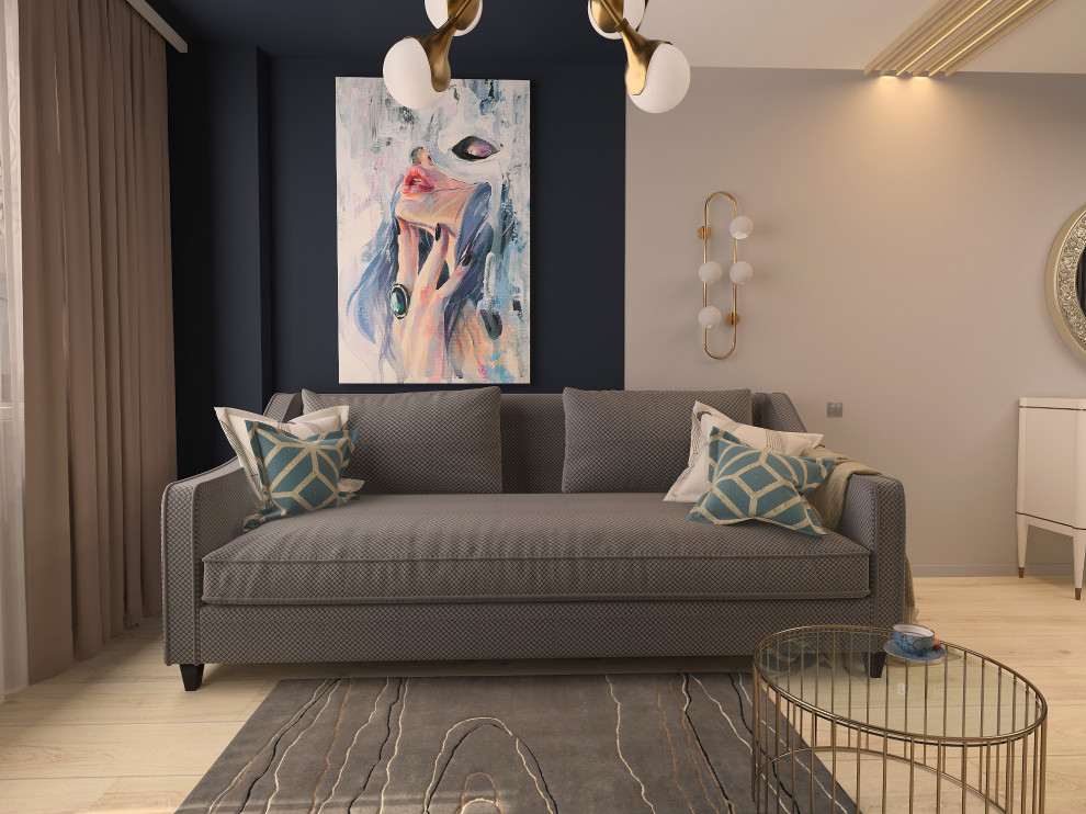 1к. Квартира "Голубика в соку"