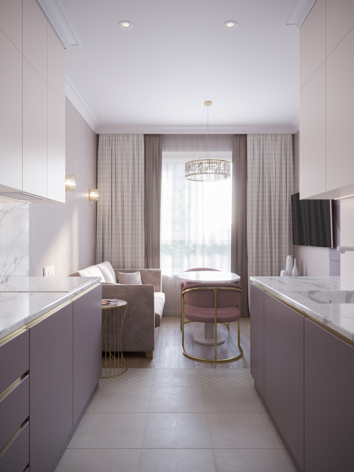 Кухня-гостиная