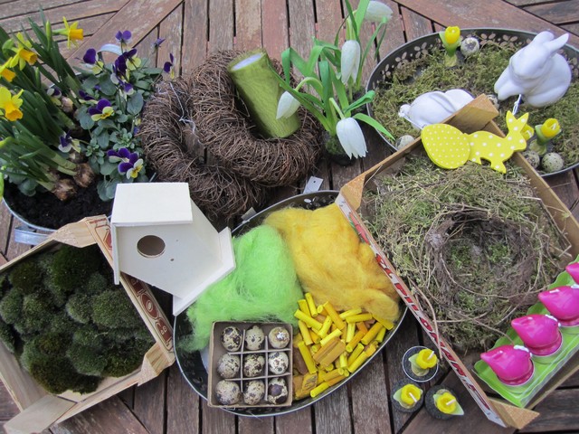 Wunderschone Osterdekoration Fur Draussen