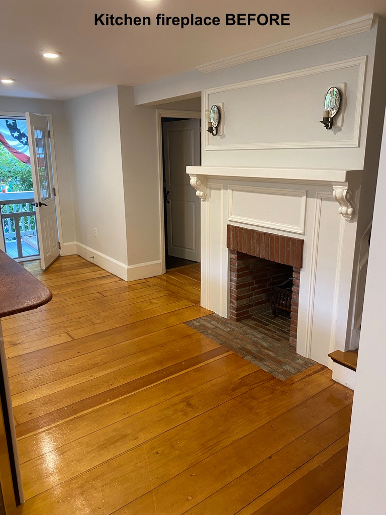 Antique Remodel in Dedham MA