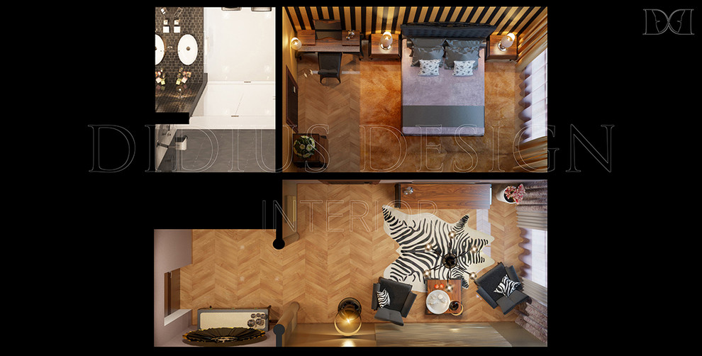 Гостиница 5 звезд. Двухкомнатный номер люкс