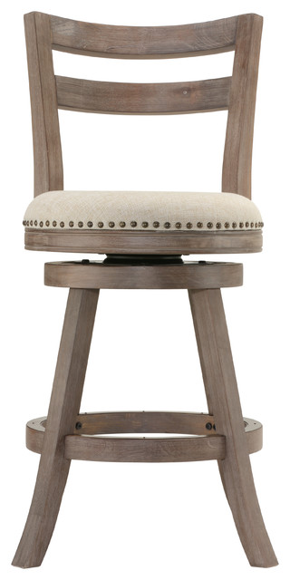 Fabric Swivel Bar Stools With Backs