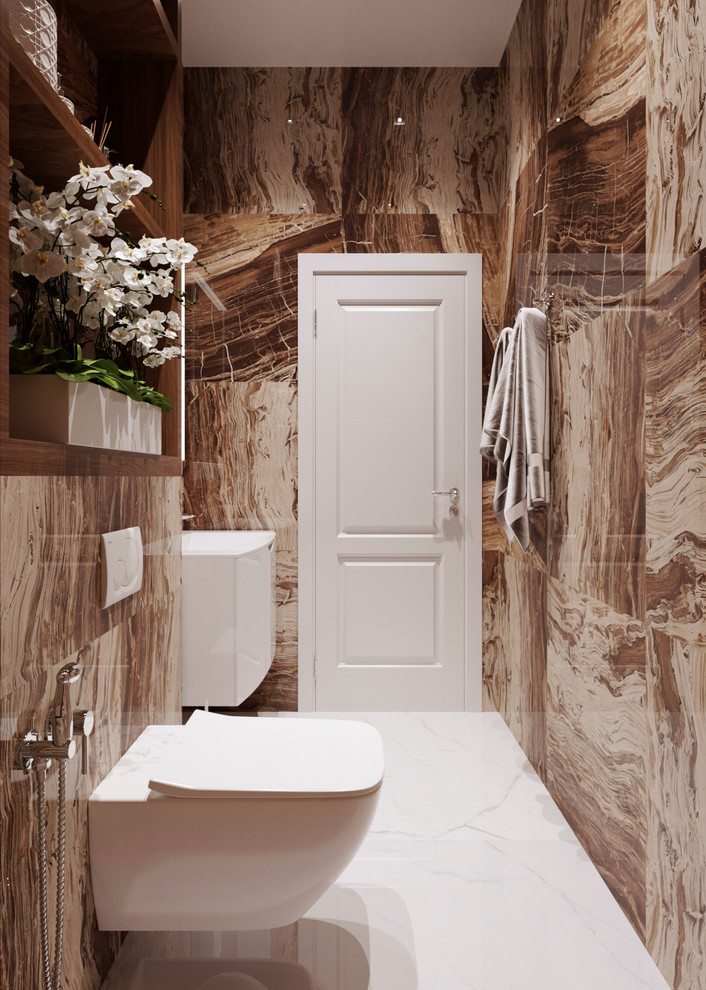 Дизайн Ванной в частном доме