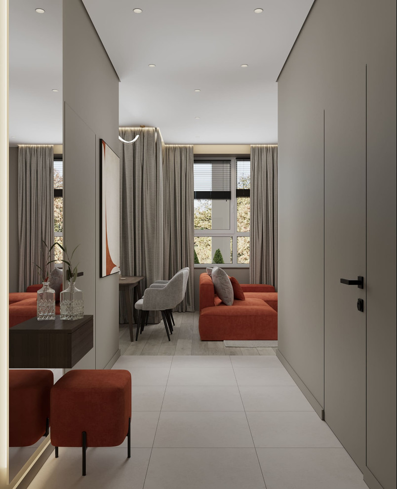 Дизайн-проект квартиры для сдачи на берегу Балтийского моря