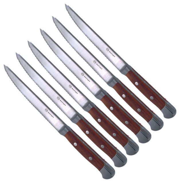 Outset Curtis Lloyd Steak Knife Set Of 6 Contemporary Steak Knives By Bigkitchen