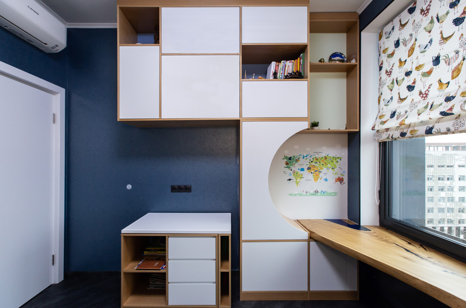 Детская комната для мальчика 15 кв.м.