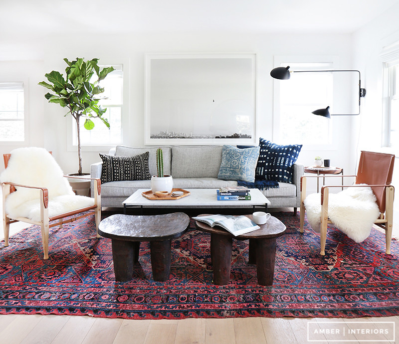Scandinavian living room in Los Angeles.