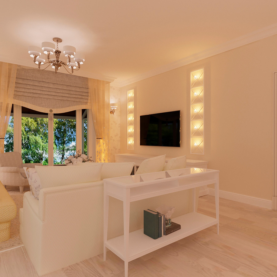 Дизайн интерьера загородного дома