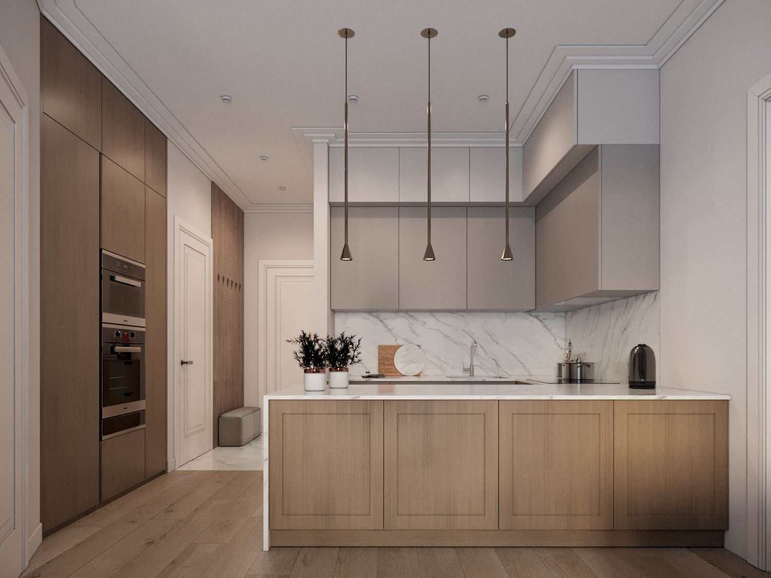 Проект современной кухни