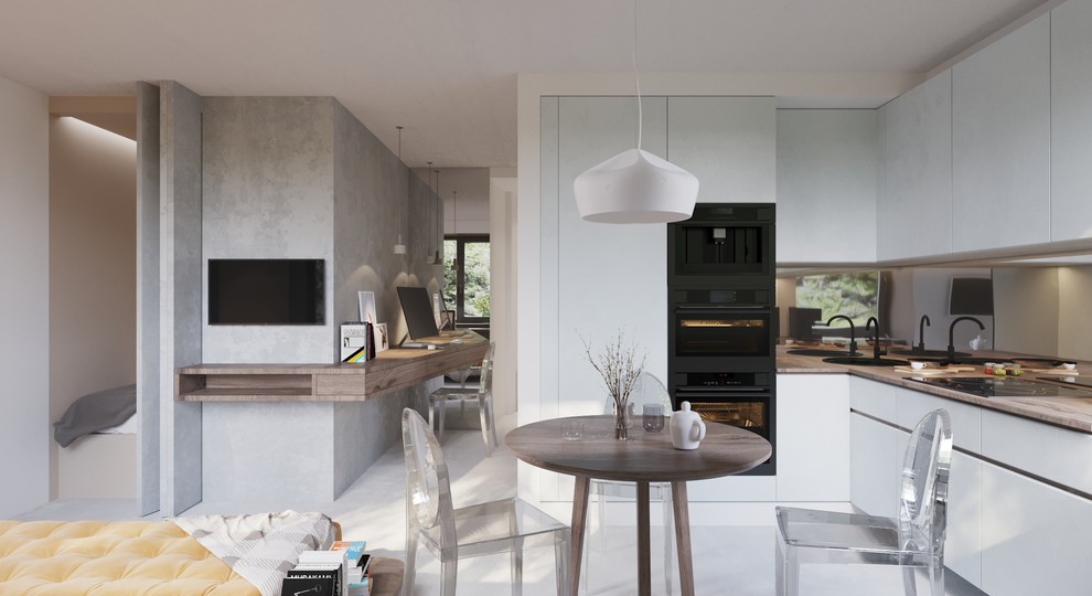 Студия в современном стиле